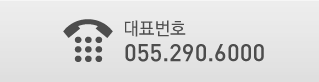대표번호 : 055 290 6000